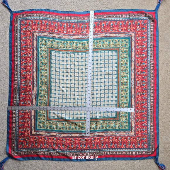 NWOT Johnny Was Silk Scarf #15 - Picture 3 of 10